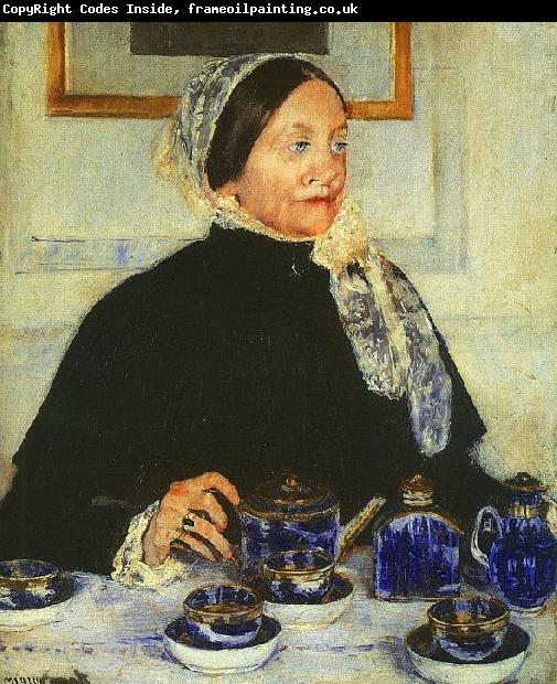 Mary Cassatt Lady at the Tea Table